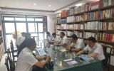 何存鹏一行赴陕西省甘肃商会和宏大建设集团有限公司陕西分公司...