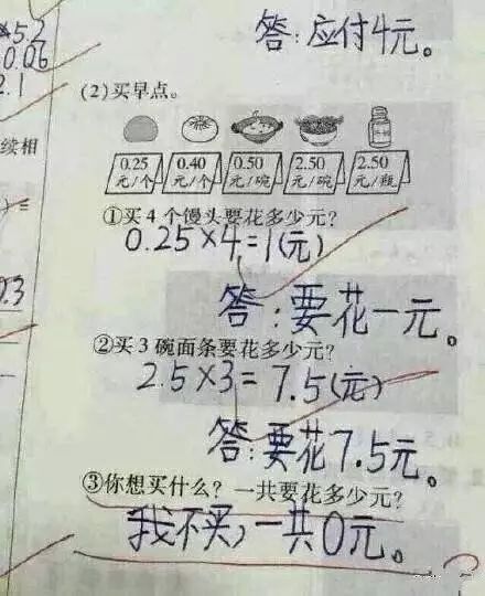 ����Ц��һСѧ�����Ե�0��,��ʦ��ֱ��Ѫ����!w23.jpg